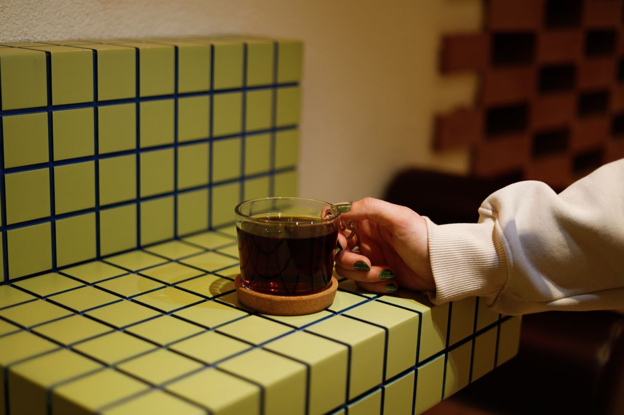 Tasse de café filtre savoureux
